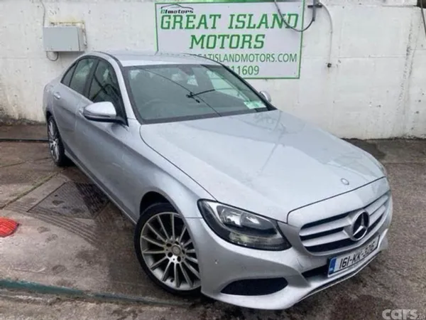 Mercedes-Benz C-Class Saloon, Petrol, 2016, Silver