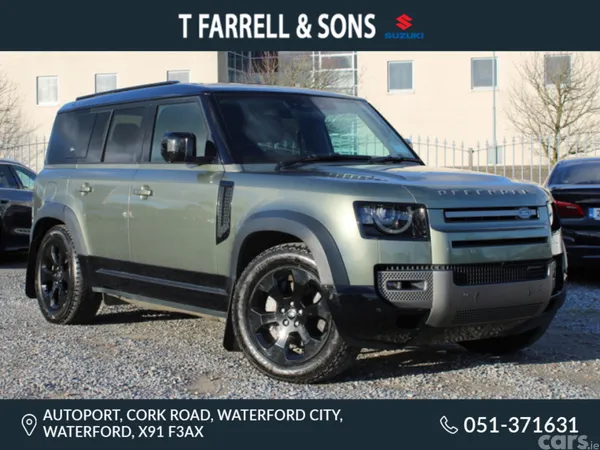 Land Rover Defender SUV, Petrol Hybrid, 2022, Green