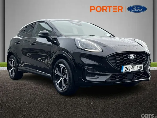 Ford Puma MPV, Petrol Hybrid, 2024, Black