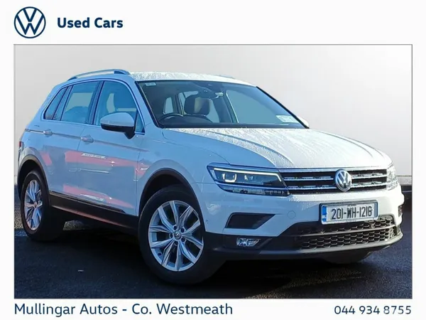 Volkswagen Tiguan SUV, Petrol, 2020, White