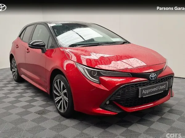 Toyota Corolla Hatchback, Petrol Hybrid, 2023, Red