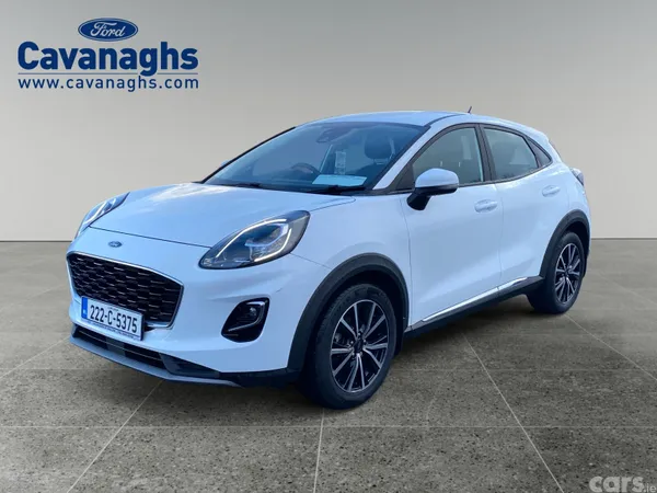 Ford Puma MPV, Petrol Hybrid, 2022, White