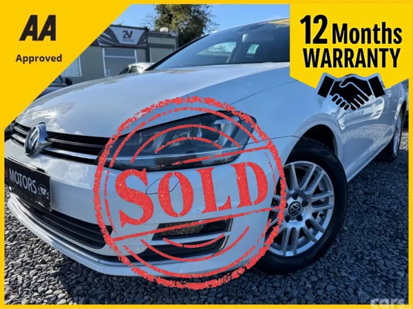 Volkswagen Golf Hatchback, Petrol, 2016, White