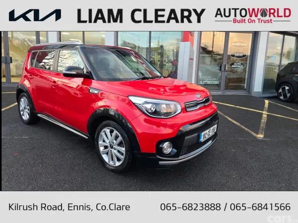 Kia Soul Hatchback, Diesel, 2018, Red