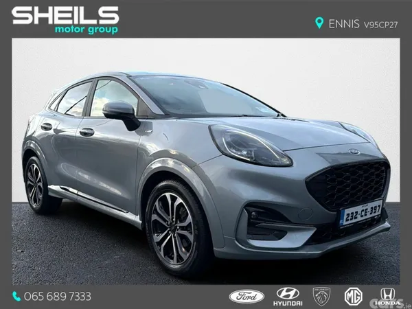 Ford Puma SUV, Petrol Hybrid, 2023, Grey