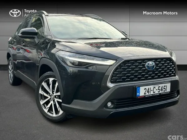 Toyota Corolla Cross SUV, Petrol Hybrid, 2024, Black