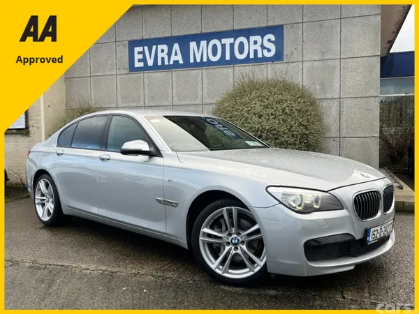 BMW 7-Series Saloon, Diesel, 2015, Silver