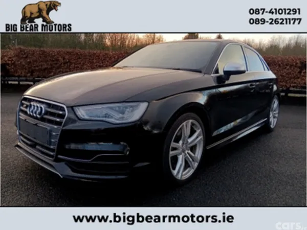 Audi S3 Saloon, Petrol, 2015, Black