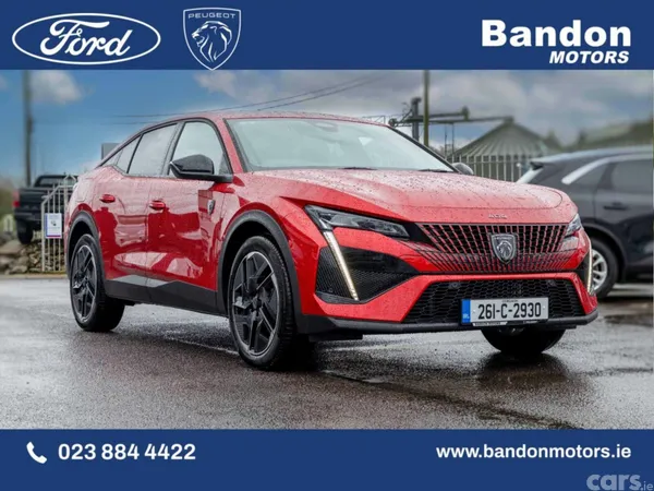 Peugeot 408 Hatchback, Petrol, 2026, Red