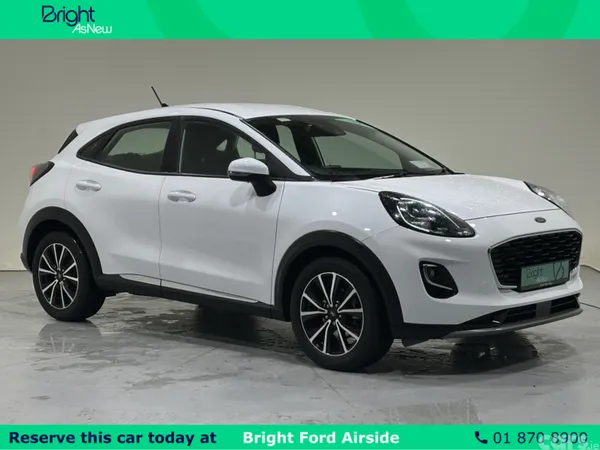 Ford Puma MPV, Petrol Hybrid, 2023, White