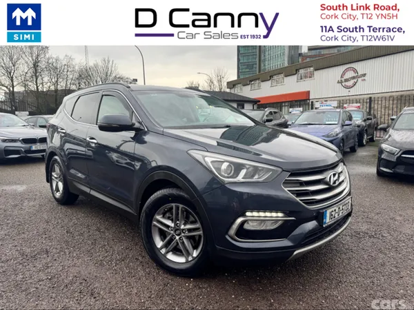 Hyundai Santa Fe Estate, Diesel, 2016, Blue