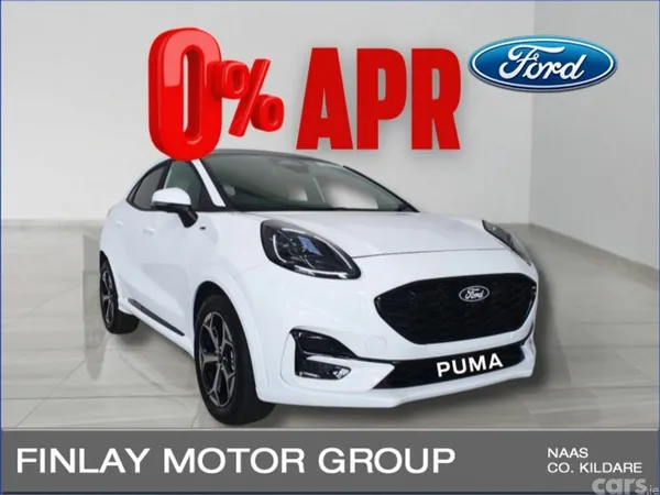 Ford Puma SUV, Petrol, 2027, White