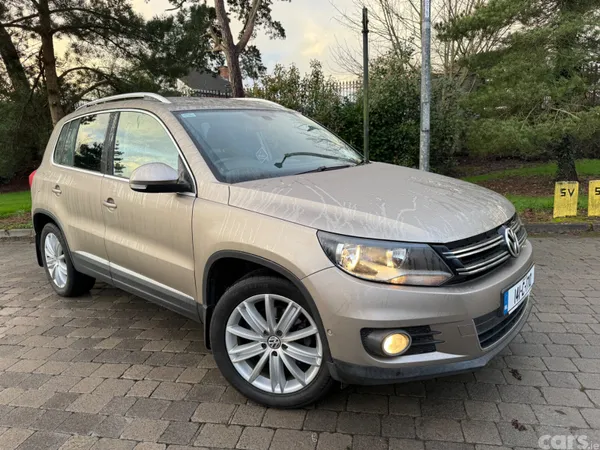 Volkswagen Tiguan SUV, Diesel, 2014, Brown