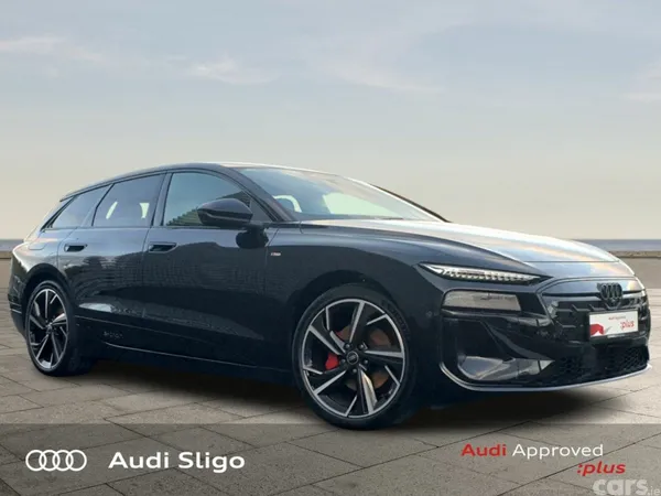 Audi A6 Estate, Electric, 2025, Black
