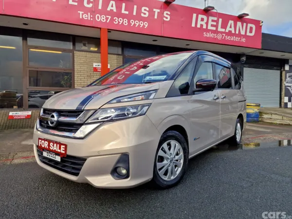 Nissan Serena MPV, Petrol Hybrid, 2017, Beige