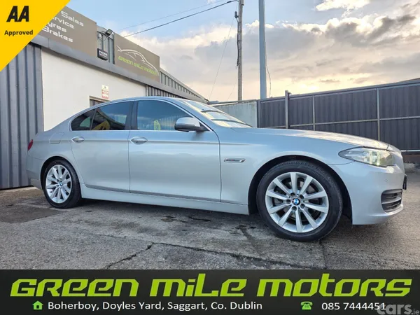 BMW 5-Series Saloon, Diesel, 2016, Silver