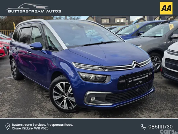 Citroen Grand C4 Picasso MPV, Diesel, 2017, Blue