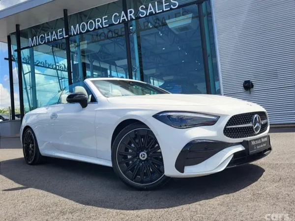Mercedes-Benz CLE Convertible, Diesel Hybrid, 2027, White