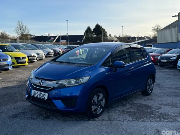 Honda Fit Hatchback, Petrol Hybrid, 2015, Blue