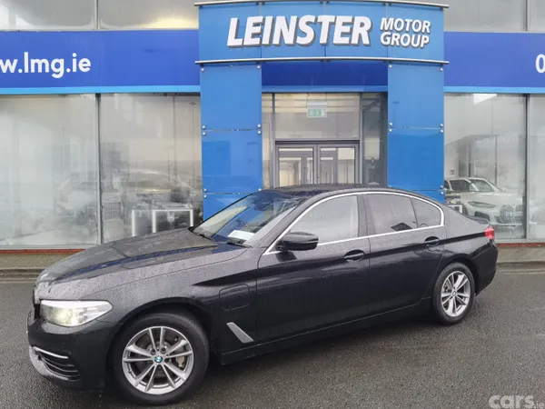 BMW 5-Series Saloon, Petrol Plug-in Hybrid, 2019, Black