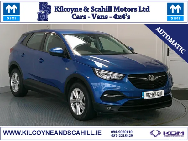 Vauxhall Grandland X Hatchback, Diesel, 2018, Blue
