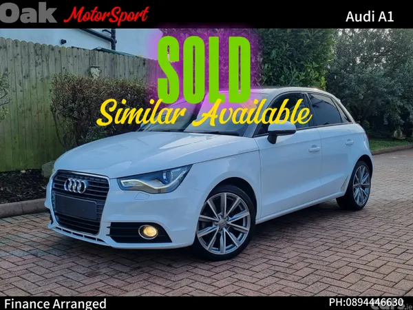 Audi A1 Hatchback, Petrol, 2013, White