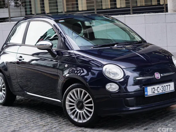 Fiat 500 Hatchback, Petrol, 2012, Blue