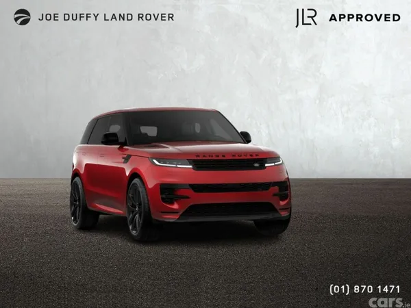 Land Rover Range Rover Sport SUV, Petrol Plug-in Hybrid, 2026, Red