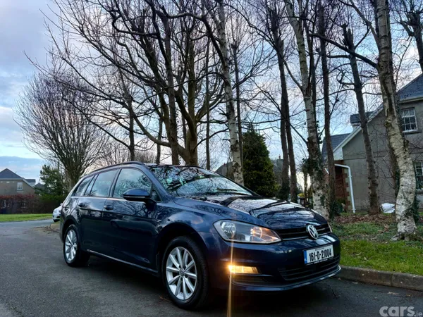 Volkswagen Golf Estate, Diesel, 2016, Blue