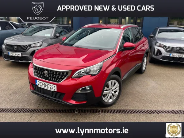 Peugeot 3008 MPV, Petrol, 2020, Red
