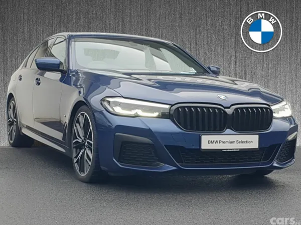 BMW 5-Series Saloon, Diesel, 2022, Blue