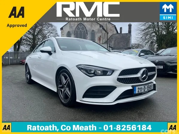 Mercedes-Benz CLA Saloon, Petrol, 2021, White