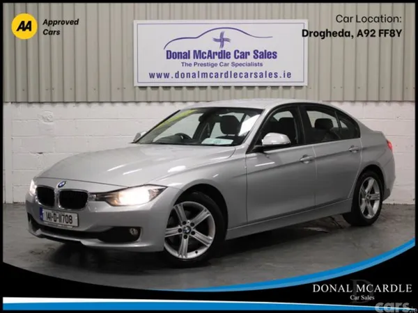 BMW 3-Series Saloon, Diesel, 2014, Silver