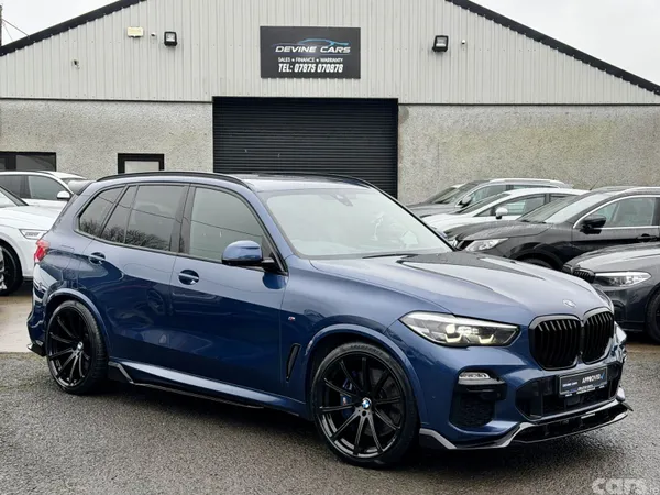 BMW X5 SUV, Petrol Hybrid, 2020, Blue