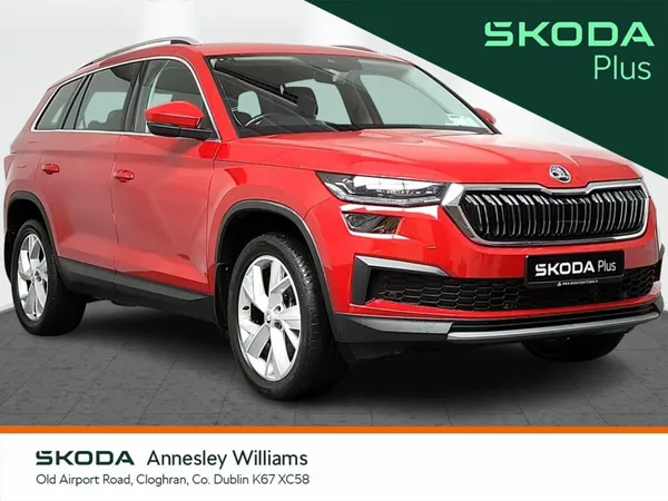 Skoda Kodiaq SUV, Diesel, 2023, Red