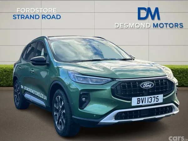 Ford Kuga SUV, Petrol Hybrid, 2025, Green
