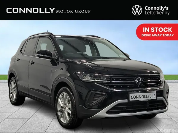Volkswagen T-Cross SUV, Petrol, 2026, Black