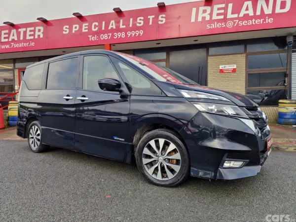 Nissan Serena MPV, Petrol Hybrid, 2017, Black
