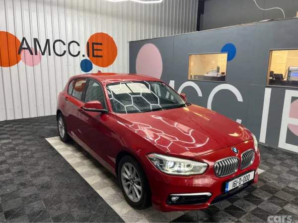 BMW 1-Series Hatchback, Petrol, 2016, Red