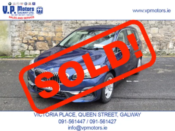 BMW 2-Series MPV, Diesel, 2019, Blue