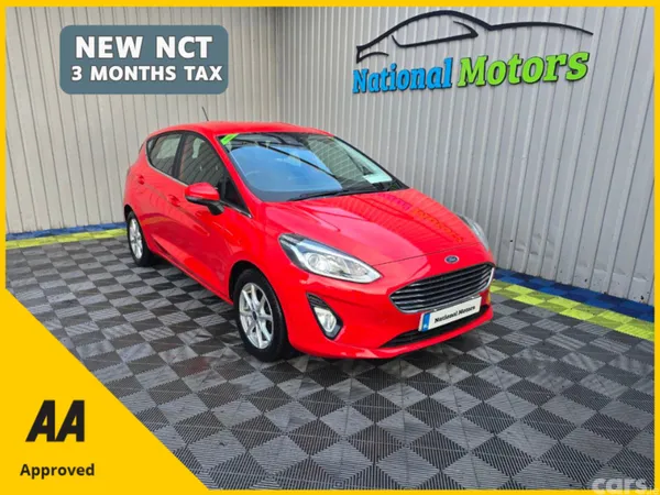 Ford Fiesta Hatchback, Petrol, 2018, Red