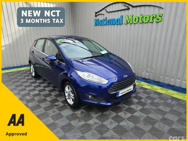 Ford Fiesta Hatchback, Petrol, 2017, Blue