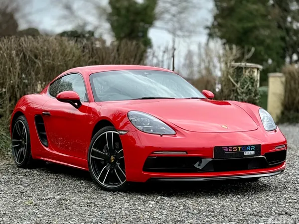 Porsche 718 Coupe, Petrol, 2018, Red