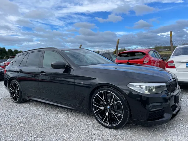 BMW 5-Series Estate, Diesel, 2019, Black