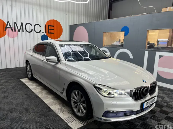 BMW 7-Series Saloon, Petrol Plug-in Hybrid, 2017, White