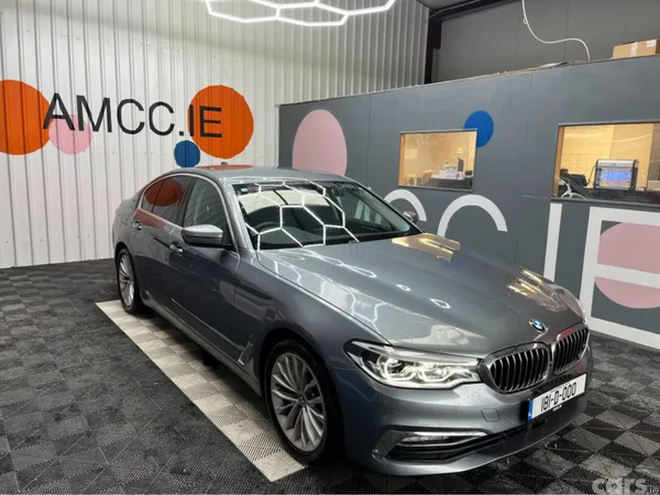 BMW 5-Series Saloon, Petrol Plug-in Hybrid, 2018, Grey