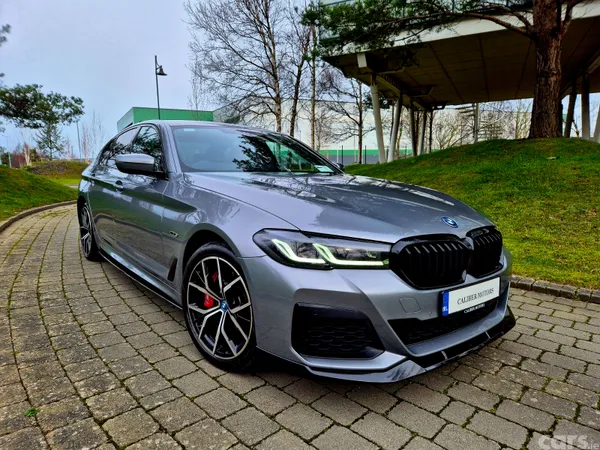 BMW 5-Series Saloon, Petrol Plug-in Hybrid, 2023, Grey