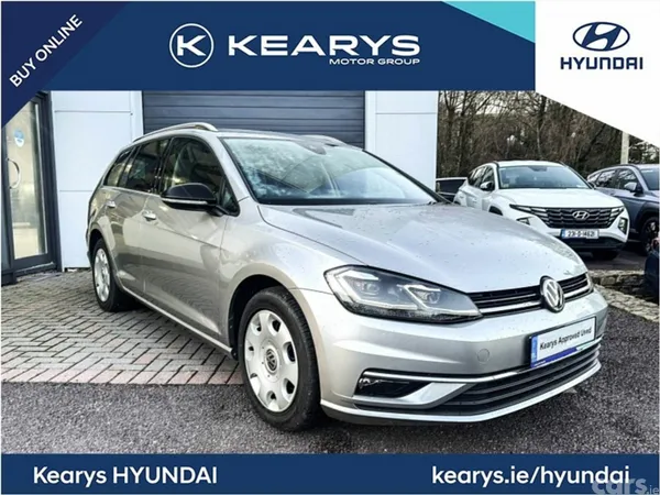 Volkswagen Golf Estate, Petrol, 2019, Silver