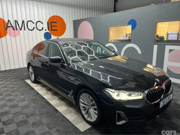 BMW 5-Series Saloon, Petrol Plug-in Hybrid, 2020, Black