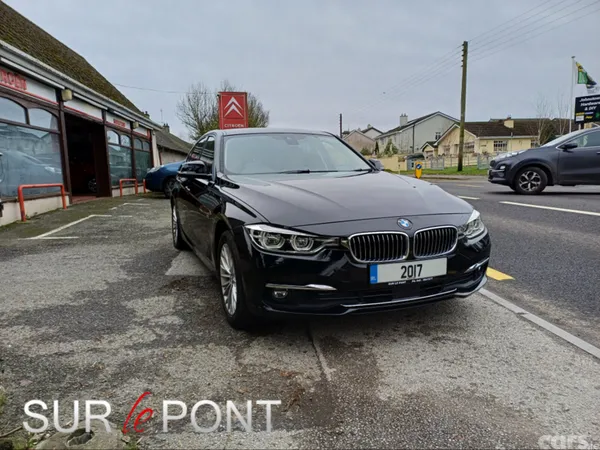 BMW 3-Series Saloon, Diesel, 2017, Black